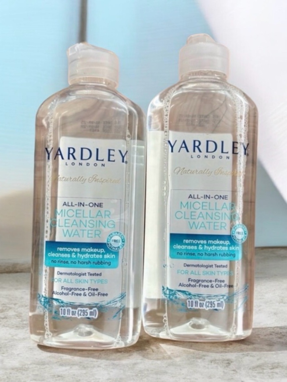 Yardley All-In-One Micellar Cleansing Water - Clear 10 fl oz NEW